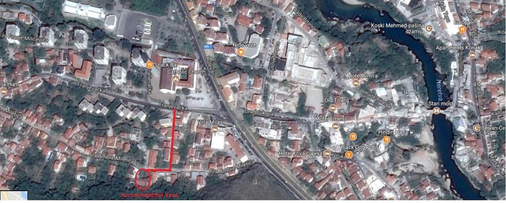 Accommodation Vesa Mostar Exterior foto
